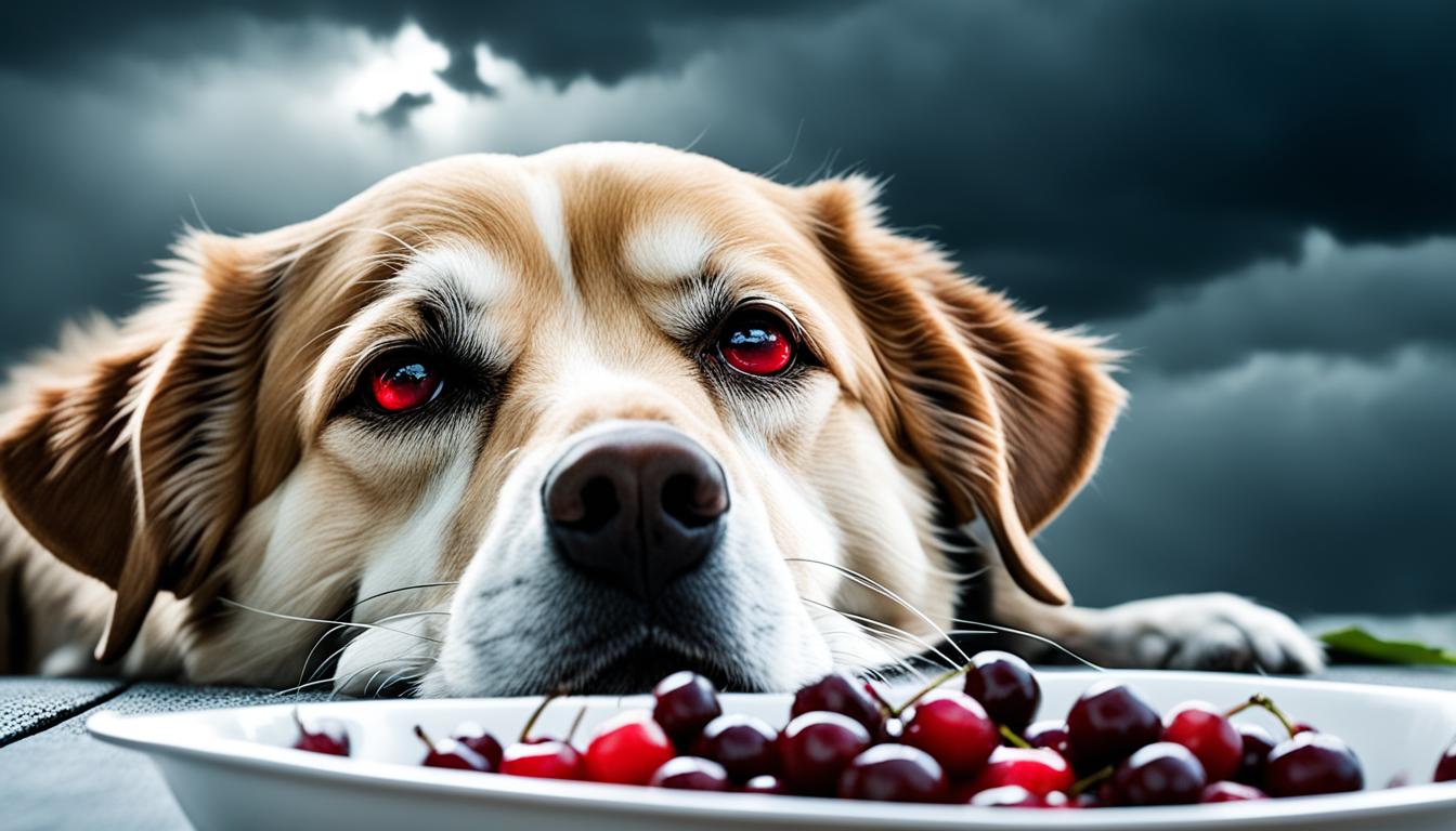 can dogs eat cherries