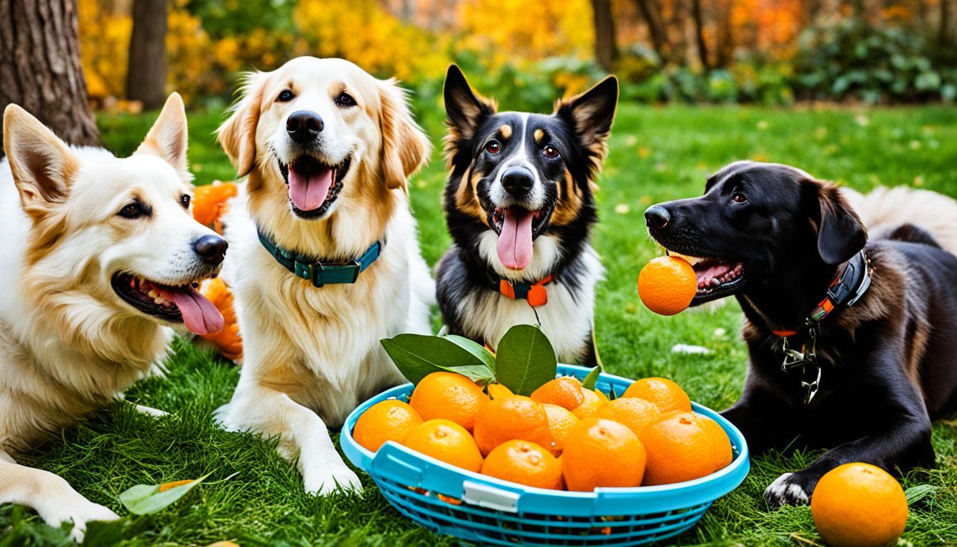 can dogs have oranges