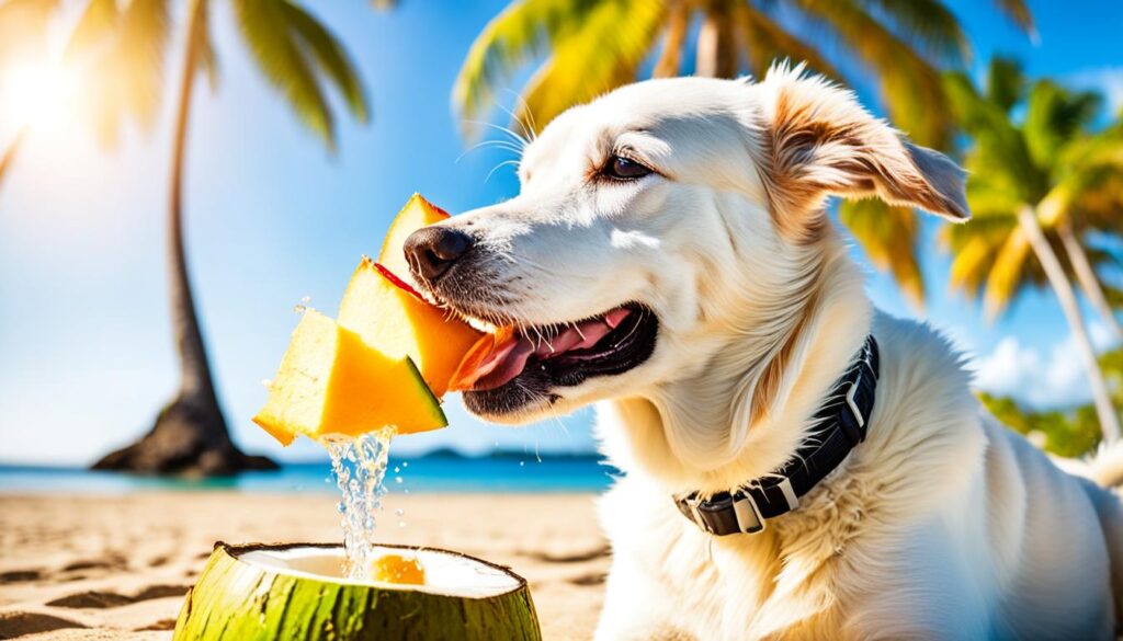 coconut water for dogs