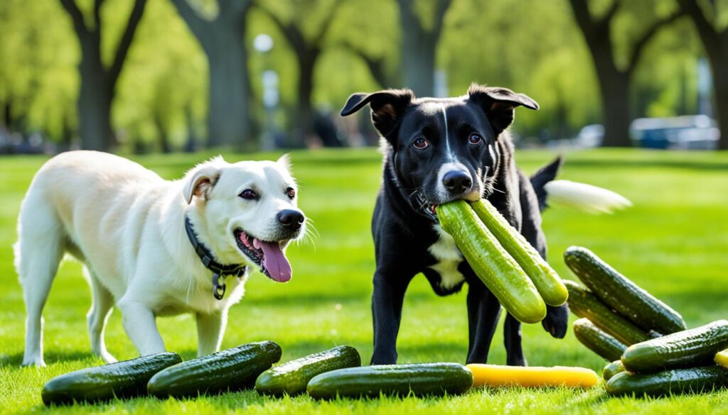 dogs and pickles