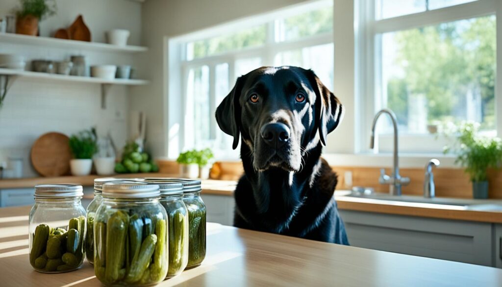 dogs and pickles in moderation