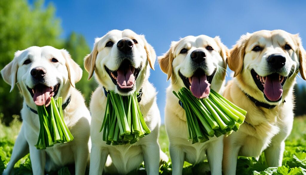 feeding celery to dogs