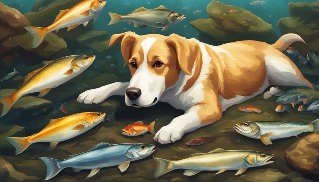 feeding fish to dogs