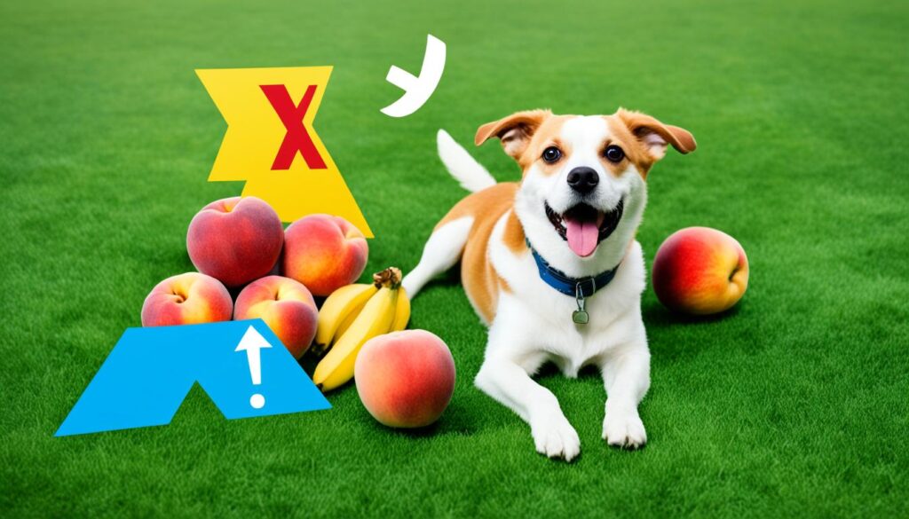 peach fruit allergy in dogs