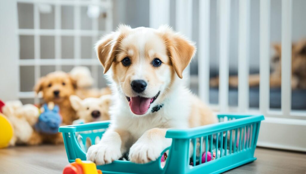 puppy crate training