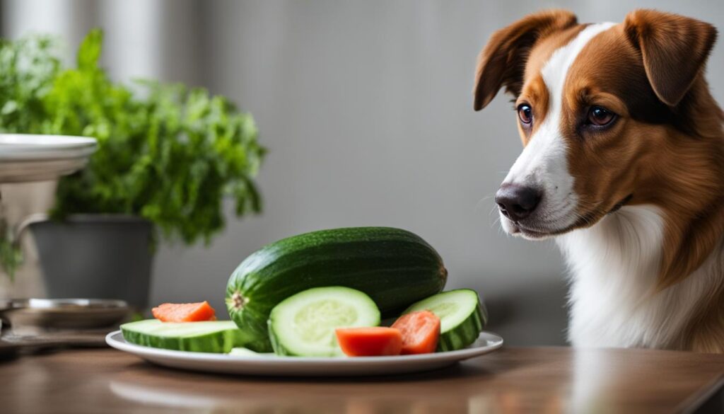 risks of feeding dogs cucumbers